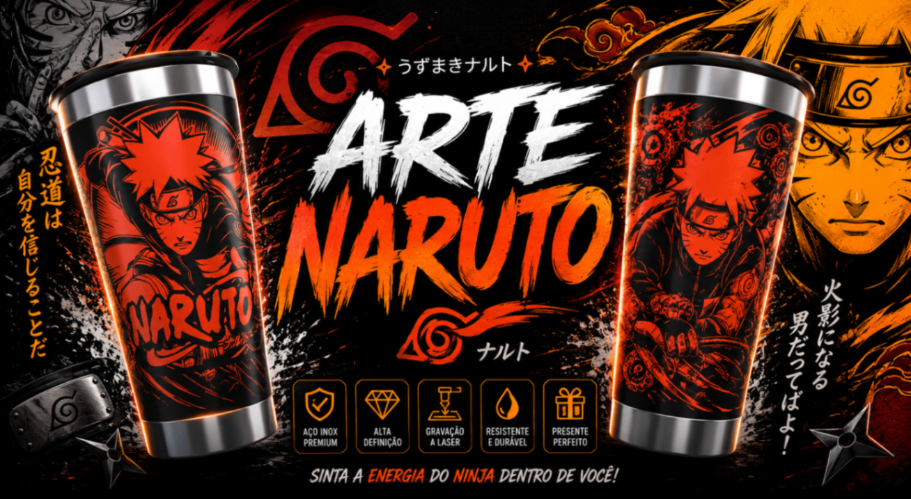 Arte 360º Naruto Uzumaki